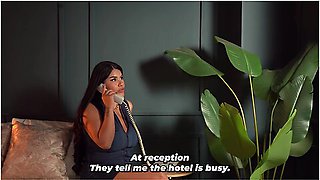 Stepbrothers Share A Bed After A Hotel Mistake - What A Big Cock - Issane & Leandro Grey