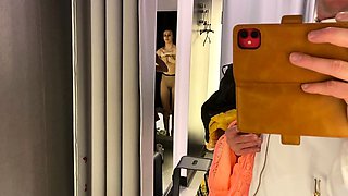 Amateur fucking while on hidden cam