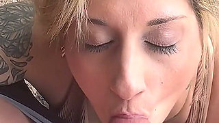 Stranded MILF Swallows a Load