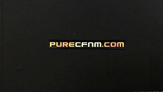 Glasses CFNM bae cocksucking busty guy