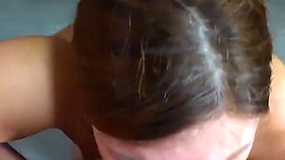 Hot Wife Gets a Huge Cumshot on Her Pretty Face