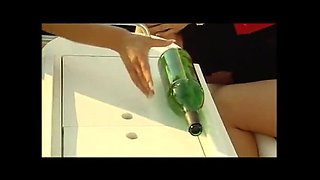 Depraved Island Foursome: Vintage German MILF Totti, Lucy Love, Angie Labelle Anal DP Outdoor Blowjob