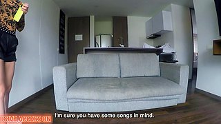 Her BOYFRIEND waited while I fucked this LATINA TEEN