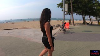 A Long European Cock for Another Thai Slut! POV Homemade