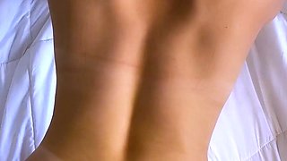 Blonde amateur babe fucking POV in public