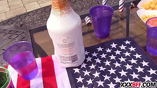 Independence day teen gangbang
