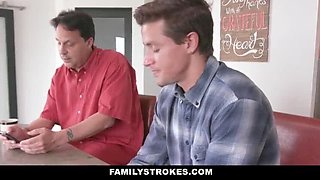 Hot Step Mom Melissa Lynn Sneaky Fuck With Stepson While Stepdad Busy