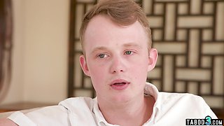 Young girl releases her chiefs excess cum