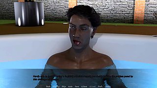 John’s cock smacks Jennifer’s face in this stepbrother scene