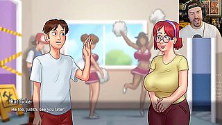 When You Sneak Into The Locker Rooms (summertime Saga #6)