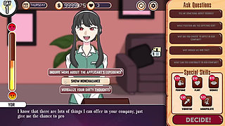 Horny Recruiter Sex Game Play [part 02] Nude Mod [18+] Nude Game Play / Sex Game