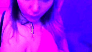 Big-Titted Amateur Teen Gives a POV Blowjob in a Nightclub T