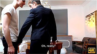 Tutor With Short Hair Has Unforgettable Affair With Disciple With Martin Spell And Janine Hard