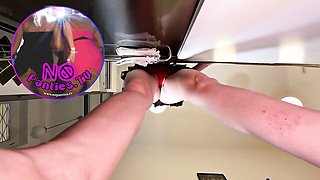 Mantrap's no panties dirt