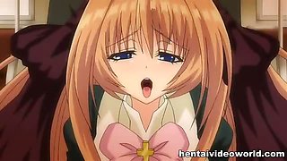 Hentai school girl with cock underground fuck