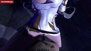 Beauty Lady the Bigboob Loop: 3D Infatuation - 3D Animation Hentai