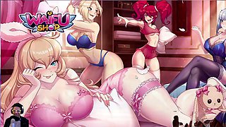 Porn game, anime waifu, nutaku game