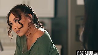 Cunning Asian young babe fucks hung step uncle