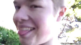 Lovely chick at close up sex