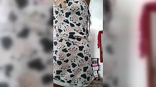 18-Year-Old Teen in Pajamas Accidentally Exposes Everything - Homemade Sensual Fun