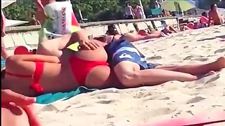 Swinger Outdoor Beach Gang bang Public Sex Part Ii