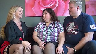 Fat couple just want to have sex in front of the camera