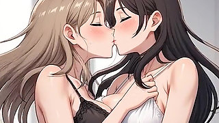AI Anime Hentai Uncensored, Uncensored video of 18 Year old Teen Hentai MILF, 3D Hentai Cartoon on closeup by Kiidzy Animates