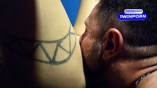 Seducing Malu Paz on the erotic swing chair - torrid