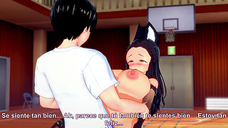 Sex with the demon schoolgirl in the demon school - Hentai