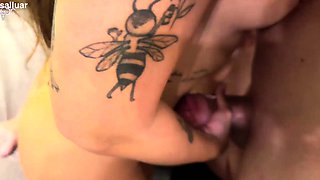 Secretary group sex hardcore fucking blond girl facia