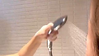 Japanese Mature Couple's Bathroom Sex Tape