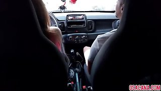 Busty Amateur Evy Kethlyn Gets Anal Fuck & Cumshot for Ride in Homemade Teen Sex