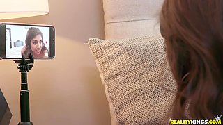 Abigail Mac hot lesbian sex video