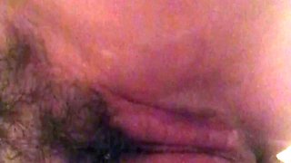 Amateur striptease and Solo masturbation