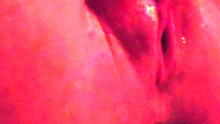 Muscular milf jerks off her big clit and pumps juice from horniness