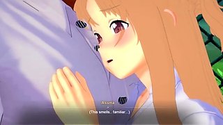 Awesome hentai anal sex with stunning excited nurse