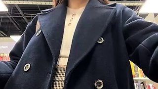 Russian Stripchat camwhores in public