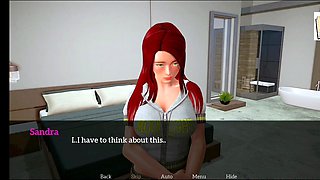 Office romance 3d, 3d erotic, 3d deep throat