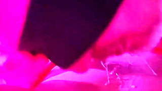 Red Latex Ignore Cum Cleanup with Latina Mianins