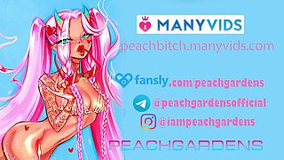 Punished a busty whore ft. Peachgardens: Blowjob, Big Tits  Amateur Porn