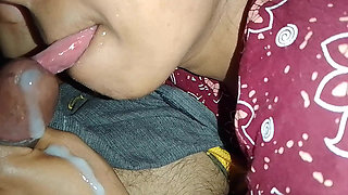 Indian Girl Puts Her Friend's Penis in Her Mouth and They Both Enjoy Sex