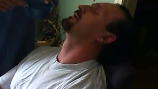 Mature Beauty in Fishnets Fingered to Orgasm