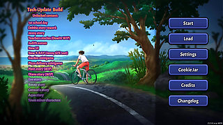 Debbie and Anon intimate scene in car inside