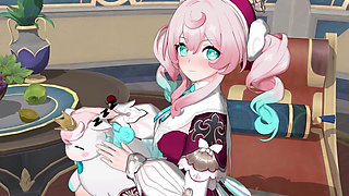 Honkai Star Rail - Hyacine X Caelus Passionate Sex - 3D Hentai Animation