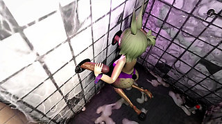 After Hours Dirty Shower at the Office