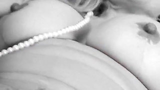 Delicious MILF Fucks with a Big Cock and Her Pearl Necklace!