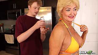 Jimmy Michaels Pounds Big Tits Black Granny Seka Black