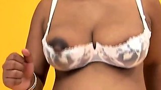I Love Preggos: pregnant ebony mom with big natural tits