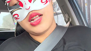 Horny in Grab car