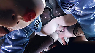 3D Big Boobs Slut Cosplay Babe Got Fucked so Hard